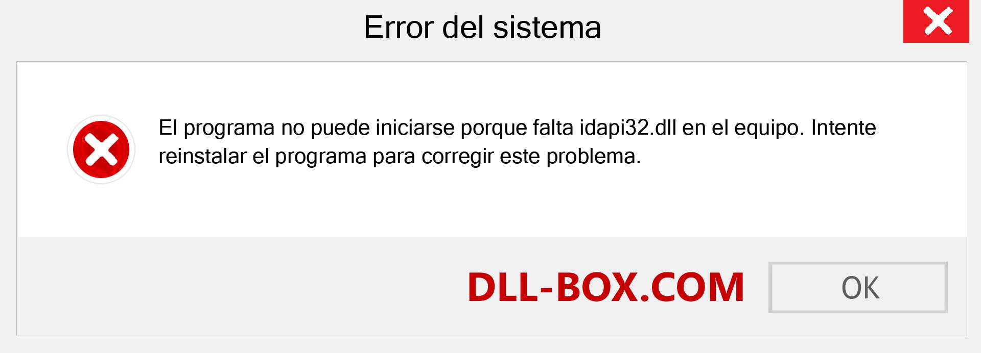 ¿Falta el archivo idapi32.dll ?. Descargar para Windows 7, 8, 10 - Corregir idapi32 dll Missing Error en Windows, fotos, imágenes